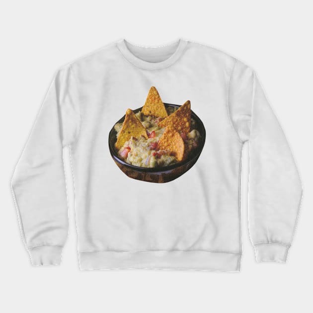 Nachos Photo Art Crewneck Sweatshirt by Food Photography